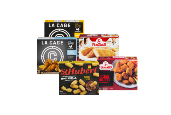 Produits surgelés sélectionnés