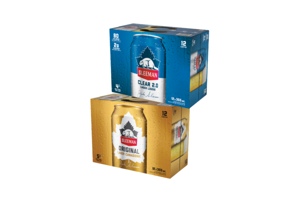 Sleeman Original ou Sleeman Clear 12 x 355 ml